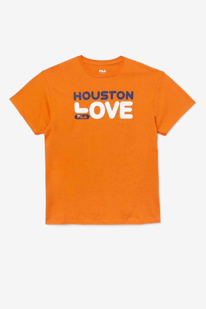 Fila Miesten Paidat Houston Love Oranssi - BCWP-80645